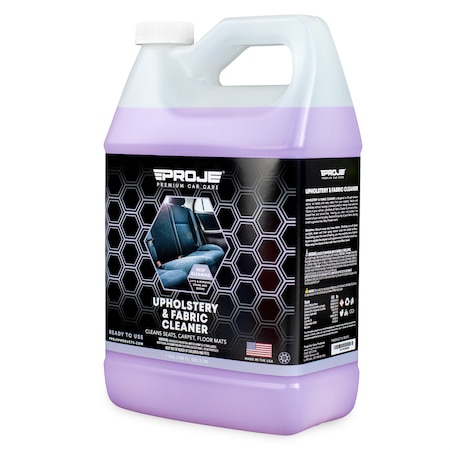 Proje Premium Car Care Fabric & Upholstery Cleaner 1 Gallon - Stain Remover & Odor Eliminator 30015